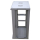 ExtraLink Wisząca 19" 15U 600x600mm (szara) - 489480 - zdjęcie 4